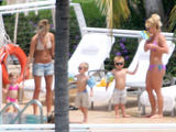 Britney and Jamie Lynn Spears Bikinis in Miami