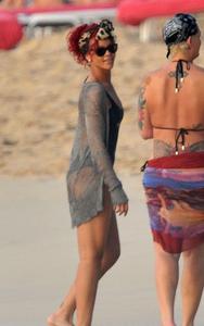 > Rihanna In A Swimsuit At The Beach In Barbados - Photo posted in The Hip-Hop Spot | Sign in and leave a comment below!